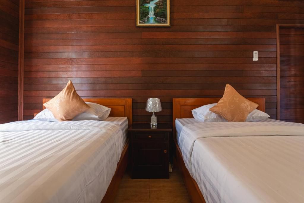 Twins Room with Garden View